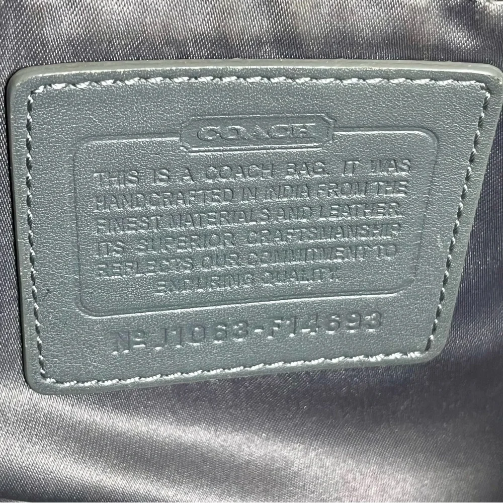 Coach Penelope Tote F14693 Signature Jacquard Tote Luxe Casual Quiet Luxury - Picture 15 of 15